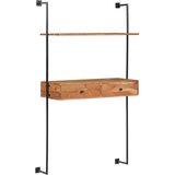 Maison Chic Stenska miza - Računalniška miza - pisarniška miza 90x40x170 cm trden akacijev les, (21785175) | Shoptok.si