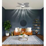 Globo STROPNI VENTILATOR ELISE 2453 lm 3000-6000 K | Shoptok.si