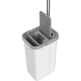 Teesa New Clean R13 TSA0045 set za či&amp;scaron;čenje &amp;ndash; ravni mop + dvokomorna kanta 5,7 L, 2 mikrovlakna Slike