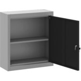  Ormar za alate s policom s pohranom Crna i Siva 50 x 20 x 55 cm | shoptok.hr