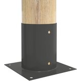 Okrugli sidrište u zemlji 12 pcs Antracit 18 x 18 x 15 cm Metal | Eponuda.ba