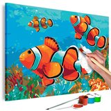  Slika za samostalno slikanje - Gold Fishes 60x40 Cijene