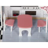  Velika LED drvena kućica pastel | shoptok.hr