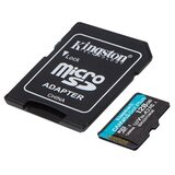 Kingston U3 V30 microSDXC 128GB Canv as Go Plus 170R A2 + adapter SDCG3/128GB memorijska kartica