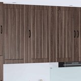  Ormar za Zid Lucca Smeđi hrast 50 x 31 x 100 cm | shoptok.hr