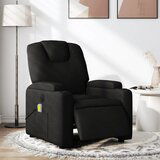  The Living Store Električni masažni naslanjač črno blago - Električni Masažni Stol, (21443062) | Shoptok.si