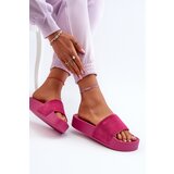 Big Star Women's Platform Suede Slippers | Shoptok.si