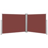 Tenda Zložljiva stranska tenda rjava 140x1000 cm | Shoptok.si