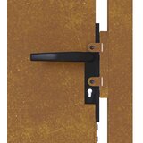  Vrtna vrata 100x125 cm Corten čelik | shoptok.hr