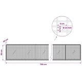  Gabion s žicom debljine 3 5 mm i mrežom 5x2 5 cm 750x20x50 cm - 20 cm 50 cm 750 cm | shoptok.hr