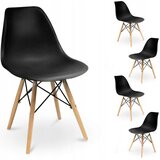 Jumi 4 x Stol EVA črn (ikeabox), (21999166) | Shoptok.si