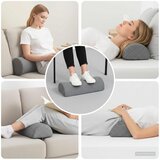  Jastučić za noge Siva 52 x 20 x 11 cm Pjena za pamćenje | shoptok.hr
