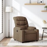 Maison Chic Naslanjač - Relax naslanjač iz rjavega blaga, (22061388) | Shoptok.si