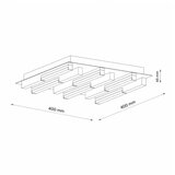  solea 32 plafonska svetiljka 20W 3000/4000/6000K crna/drvo dim | ePonuda.com