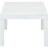vidaXL Vrtni stol bijeli 78 x 55 x 38 cm plastični | shoptok.hr