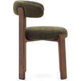 Kave Home Kaki zelen in rjav jedilni stol iz masivnega jesena Granite – | Shoptok.si
