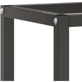  Za radni stol mat crni i mat crveni 210x50x79 cm metalni | shoptok.hr