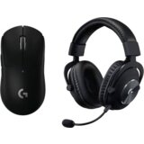 Logitech G PRO X Wireless LIGHTSPEED Gaming Mouse and headset BLACK 991-000537 | ePonuda.com