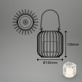 BRILO LED prigušiva punjiva stona lampa LED/2W/5V IP44 bela | Eponuda.com
