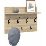  Vješalica za kapute na zidu Zidne Sonoma hrast 60 x 40 x 12 cm | Eponuda.com