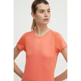 Mizuno Kratka majica za tek DryAeroFlow oranžna barva, J2GAB204