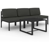  4-dijelna vrtna garnitura s jastucima aluminijska antracit | shoptok.hr