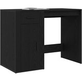  Stol s ladicama Crni hrast 100 x 49 x 74 cm Konstruirano drvo | shoptok.hr
