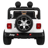  Licencirani auto na akumulator Jeep Wrangler Rubicon 4x4 - bijeli | shoptok.hr