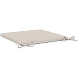  Jastučići za sjedalo od 4 dijela SOEST 4 kom. 100% poliester - Bijela (melange) 50 x 50 x 3 cm 4 | shoptok.hr