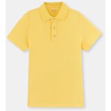 Dagi Yellow Pique Polo Neck T-Shirt cene