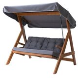 Hanah home Paris 2000 - Anthracite Anthracite Garden Triple Swing Chair | ePonuda.com