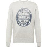 Jack & Jones Majica temno modra / pegasto siva Cene