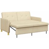  Krevet-sofa na razvlačenje Krem Tkanina | shoptok.hr