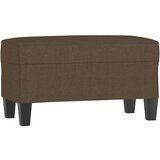  Klupa smeđa 70 x 35 x 41 cm od tkanine - Smeđa 70 x 35 x 41 cm | shoptok.hr