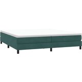 Box Spring postelja brez vzmetnico Temno zelena 200x210cm Žamet, (21791876) | Shoptok.si