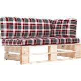 Maison Chic Vrtni kotni kavč - Zunanji kavč iz palet impregnirana borovina, (22040647) | Shoptok.si