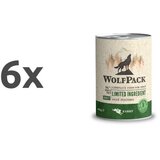 WolfPack limited ingredient adult - kunec 6 x 400 g Cene