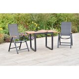 Gardenson Vrtni Set Toblino, 3-Delni, Raztegljiva Miza | Shoptok.si