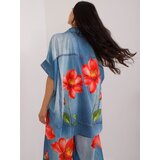 Italy Moda Shirt-DHJ-KS-19007-1.30-blue | Shoptok.si