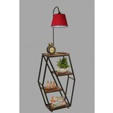 Opviq sembol ceviz lambader pramit Kırmızı abajurlu lampa | ePonuda.com