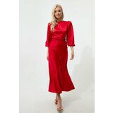 Lafaba Evening & Prom Dress - Red - Basic cene