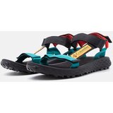 Columbia Sandali 'KONOS GLOBETROT™' turkizna / rumena / rdeča / črna | Shoptok.si