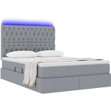  Postelja z dodatnim prostorom za shranjevanje in LED osvetlitvijo, (5000105411) | Shoptok.si