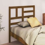  Posteljno vzglavje medeno rjavo 106x4x104 cm trdna borovina, (20643063) | Shoptok.si