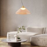  visilica na sajli presto 1xGX53/10W/230V prečnik 42 cm zlatna/zadimljeno bež | Eponuda.com