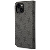 Guess Maska za telefon na preklop PC/ TPU 4G Metal Camera Outline Book za iPhone 14 crna Cene