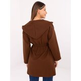 RUE PARIS Coat-IT-EN-A9587.00-brown | Shoptok.si