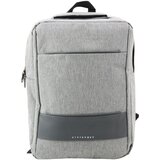 Poslovni i školski ruksak s USB priključkom 14L - sivi | Shoptok.si