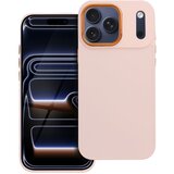  Ovitek za iPhone 17 Pro Max, mat zaključek s kovinskim obročem za kamero, Roza, (5000189052) | Shoptok.si