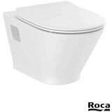 Roca wc šolja konzolna gap round rimless sa softclose daskom cene